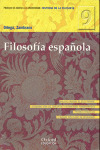 CUAD FILOSOFIA 2ºBACH FILOSOFIA ESPAÑOLA