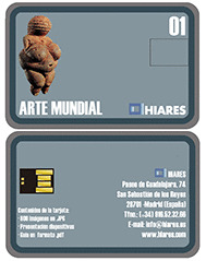 TARJETA USB ARTE MUNDIAL