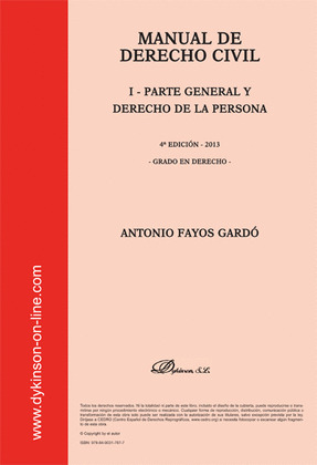 MANUAL DE DERECHO CIVIL I