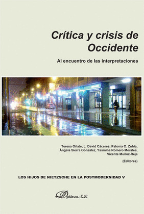 CRÍTICA Y CRISIS DE OCCIDENTE