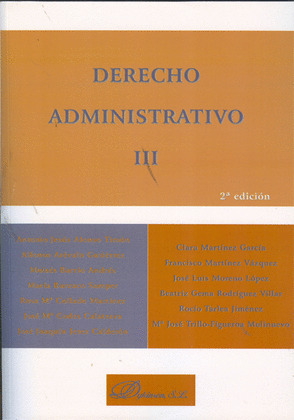 DERECHO ADMINISTRATIVO III
