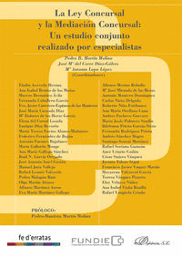LA LEY CONCURSAL Y LA MEDIACIÓN CONCURSAL. UN ESTUDIO CONJUNTO REALIZADO POR ESP