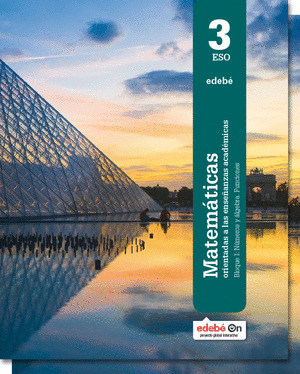 MATEMATICAS ORIENTADAS A LAS ENSEÑANZAS ACADEMICAS, 3º ESO.
