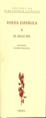 ANTOLOGIA DE  POESIA ESPAÑOLA SIGLO XIX