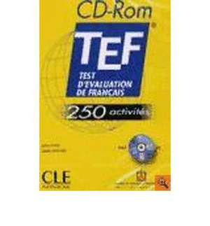 TEF. TEST D'EVALUATION DE FRANÇAIS. 250 ACTIVITES - CD-ROM