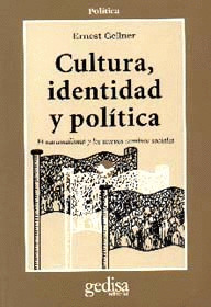 CULTURA, IDENTIDAD Y POLITICA