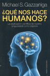 ¿QUE NOS HACE HUMANOS?