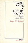 CAMBIO SOCIAL Y CULTURA POLITICA