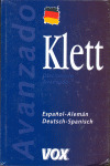 DICCIONARIO AVANZADO ESPAÑOL-ALEMAN ; ALEMAN/ESPAÑOL KLETT