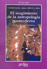 SURGIMIENTO DE ANTROPOLOGIA POSMODERNA