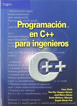 PROGRAMACION EN C++ PARA INGENIEROS