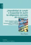 IMPOSIBILIDAD DE CUMPLIR O INCAPACIDAD DE ASUMIR OBLIGACIONE