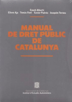 MANUAL DE DRET PÚBLIC DE CATALUNYA