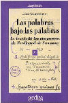 PALABRAS BAJO LAS PALABRAS