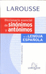 DICCIONARIO SINONIMOS Y ANTONIMOS LENGUA ESPAÑOLA