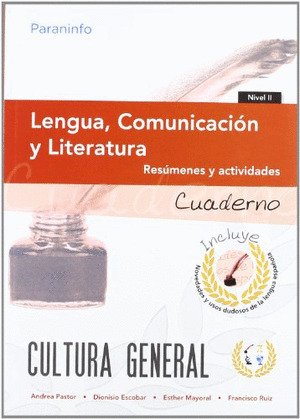LENGUA,COMUNICACION Y LITERATURA (CUADERNO NIVEL 2