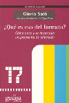 QUE ES ESO DEL FORMATO ?. COMO NACE Y SE DESARROLLA PROG T.V