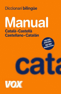 DICCIONARIO MANUAL CATALA-CASTELLA, CASTELLANO-CATALAN