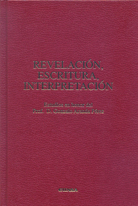 REVELACION ESCRITURA INTERPRETACION