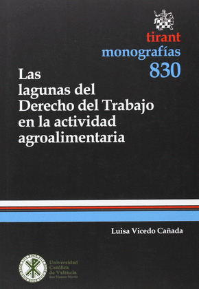 LAS LAGUNAS DEL TRABAJO EN LA ACTIVIDAD AGROALIMENTARIA