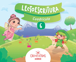 CRECELETRAS LECTOESCRITURA 6 CUADRICULA