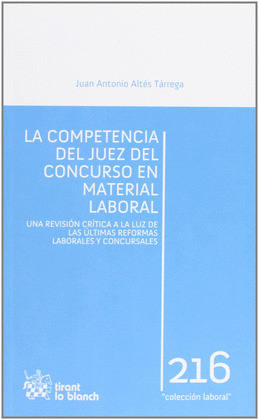 LA COMPETENCIA DEL JUEZ DEL CONCURSO EN MATERIAL LABORAL