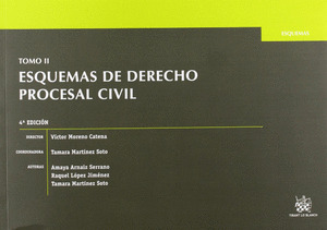 TOMO II ESQUEMAS DE DERECHO PROCESAL CIVIL ( 4 EDICION )