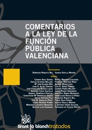 COMENTARIOS A LA FUNCION PUBLICA VALENCIANA