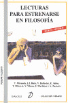 LECTURAS PARA ESTRENARSE EN FILOSOFIA