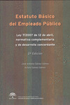 ESTATUTO BASICO DEL EMPLEADO PUBLICO 2ªED.