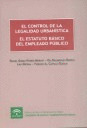 EL CONTROL DE LA LEGALIDAD URBANÍSITCA EL ESTATUTO BÁSICO DEL EMPLEADO PÚBLICO