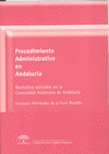 PROCEDIMIENTO ADMINISTRATIVO EN ANDALUCIA 2ªED.
