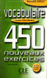 VOCABULAIRE 450 EXERCISES