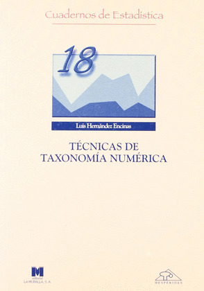 TÉCNICAS DE TAXONOMÍA NUMÉRICA (18)