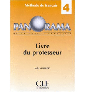 PANORAMA 4 LIVRE DU PROFESSEUR