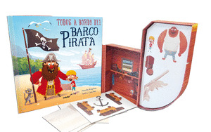 TODOS A BORDO DEL BARCO PIRATA (SET ¡BARCO A LA VISTA!: LEE LA HISTORIA Y CONSTRUYE TU BARCO PIRATA