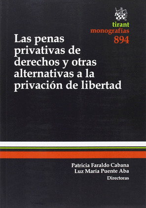 LAS PENAS PRIVATIVAS DE DERECHOS Y OTRAS ALTERNATIVAS A LA PRIVACION DE LIBERTAD