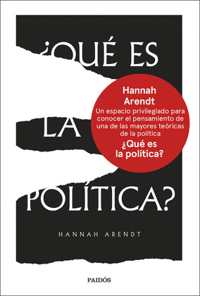 ¿QUÉ ES LA POLÍTICA?