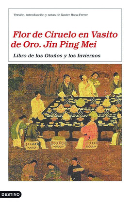 FLOR DE CIRUELO, EN VASITO DE ORO, LIBRO DE LAS PRIMAVERAS Y LOS VERANOS
