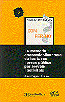 MEMÒRIA ECONOMICOFINANCERA DE LES TAXES I PREUS PÚBLICS PER SERVEIS I ACTIVITATS