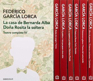ESTUCHE OBRA COMPLETA GARCÍA LORCA (OBRA COMPLETA, 7 VOLÚMENES)