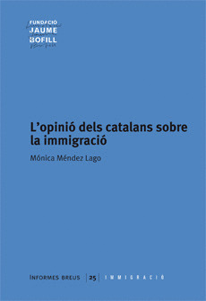 OPINIÓ DELS CATALANS SOBRE LA IMMIGRACIÓ