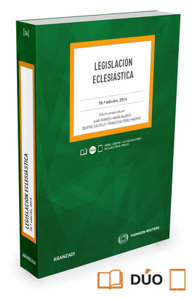 LEGISLACION ECLESIASTICA (PAPEL + E-BOOK)
