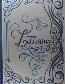 LETTERING BONCAHIER. 1
