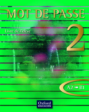 MOT DE PASSE 2 LIVRE ELEVE