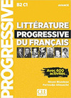 LITTERATURE PROGRESSIVE DU FRANÇAIS-LIVRE + CD - NIVEAU AVANCE - NOUVELLE COUVE