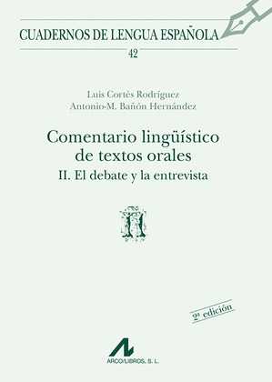 COMENTARIO LINGUISTICO DE TEXTOS ORALES
