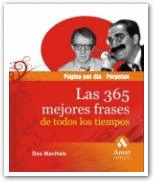 365 MEJORES FRASES DE TODOS LOS TIEMPOS. CALENDARIO