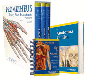 PACK PROMETHEUS TEXTO Y ATLAS DE ANATOMIA + FICHAS AUTOEVALUACIÓN + ANATOMÍA CLÍ