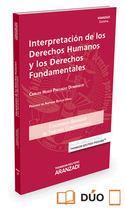 INTERPRETACION DE LOS DERECHOS HUMANOS Y LOS DERECHOS FUNDAMENTALES (PAPEL + E-B